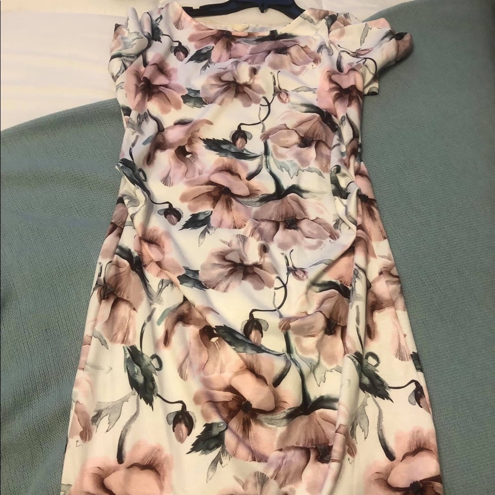Pink Blush Maternity Dress